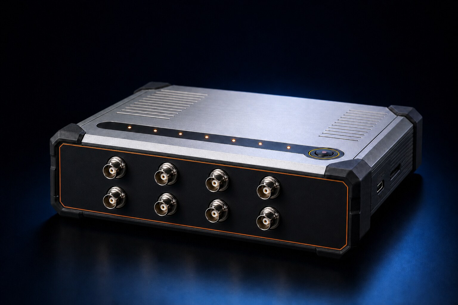Eight-channel IEPE acceleration data acquisition system